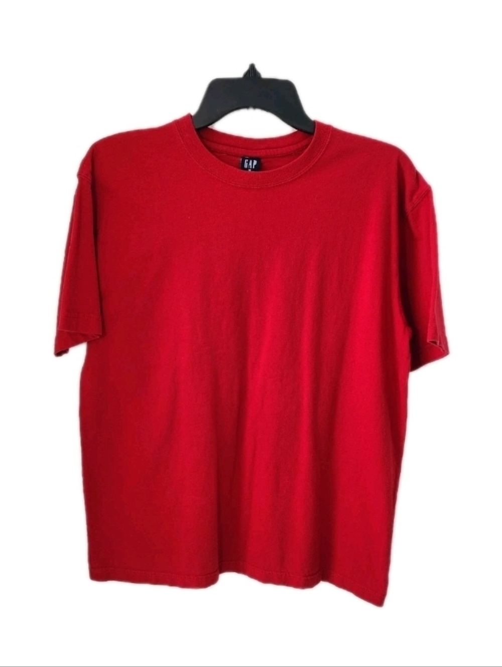 GAP T-Shirt Red 100% Cotton Short Sleeves Crewneck Tee Size M